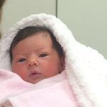 Diana la primera niña del nuevo hospital