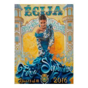 cartel feria de Écija 2016