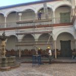 obras patio Peñaflor